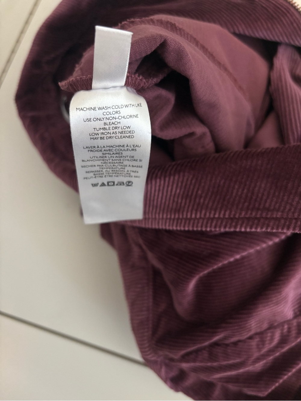 Urban Outfitters Plum Velvet Zip Jumpsuit - Picture 5 of 6